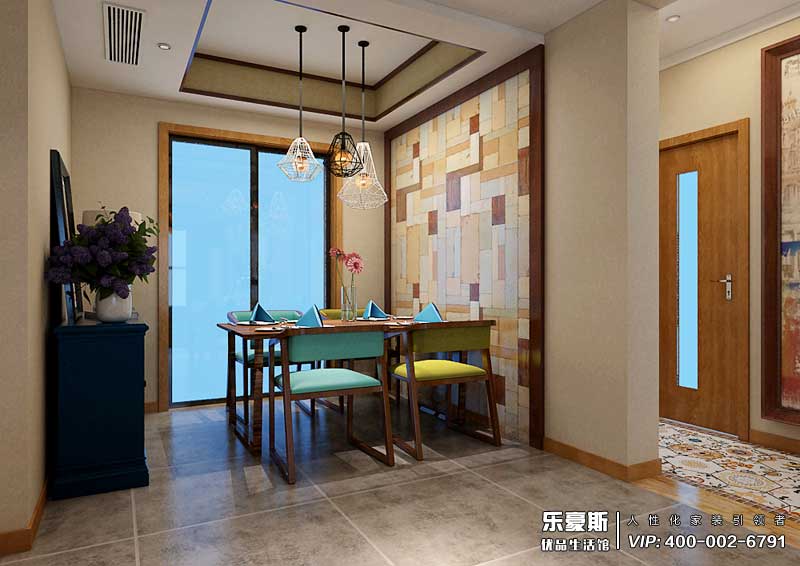 國仕山新中式風(fēng)格裝修效果圖