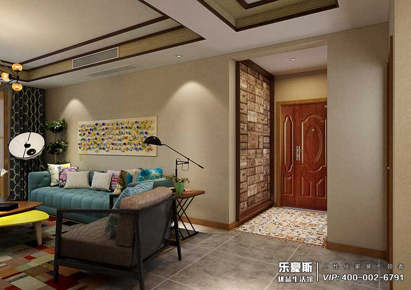 國仕山新中式風(fēng)格裝修效果圖