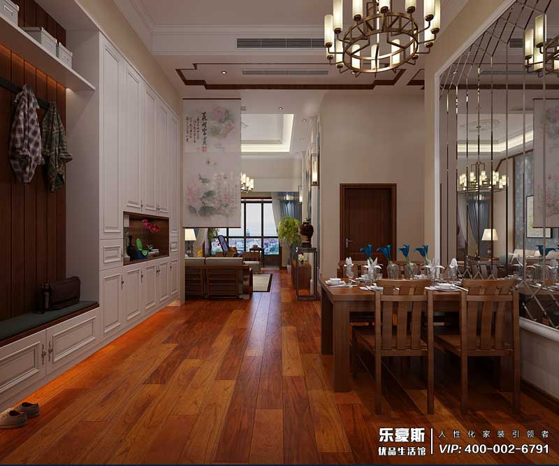 天山銀河廣場(chǎng)混搭風(fēng)格裝修效果圖