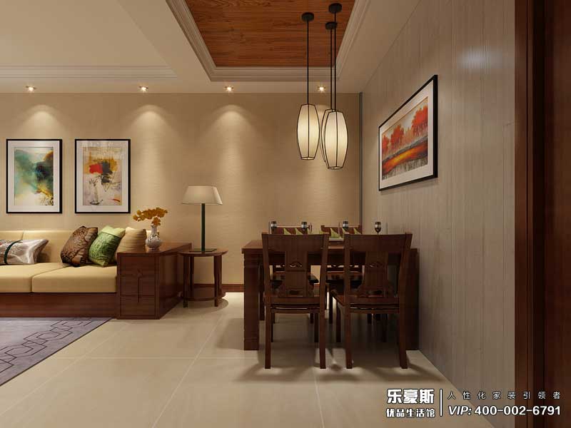 林蔭大院新中式風(fēng)格裝修