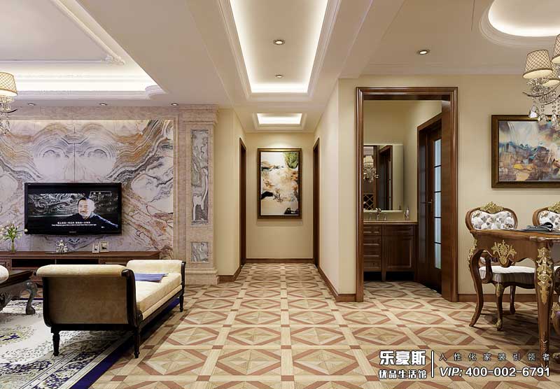 云科中心美式風格裝修效果圖