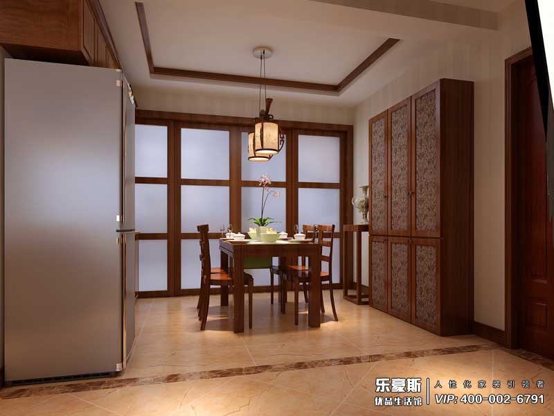 天山銀河廣場(chǎng)新中式風(fēng)格裝修效果圖