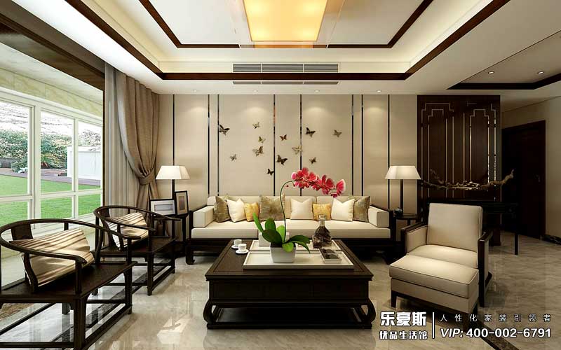 鑫界王府新中式風格裝修