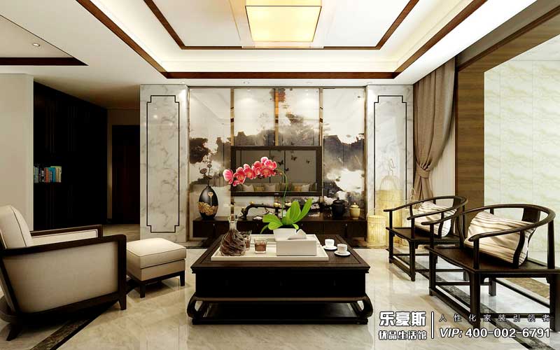 鑫界王府新中式風格裝修