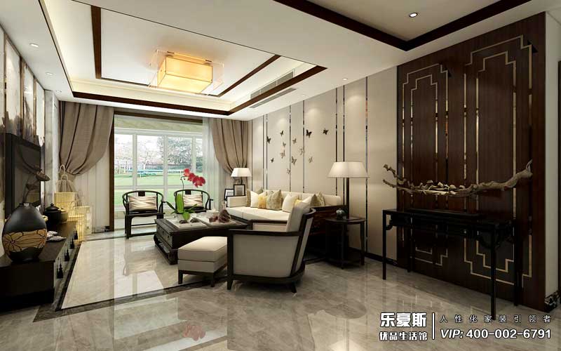 鑫界王府新中式風格裝修