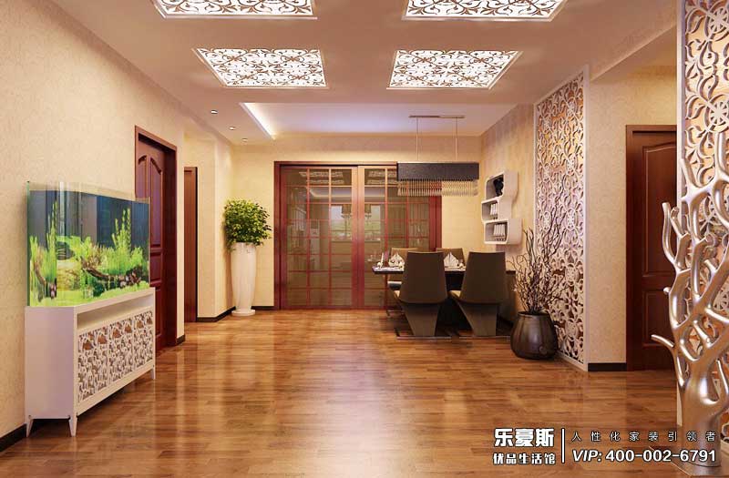 天山國賓一號現(xiàn)代風格裝修效果圖