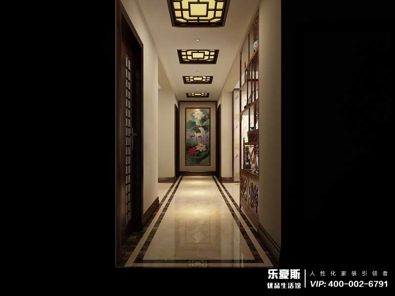 御河上院新中式風格裝修效果圖