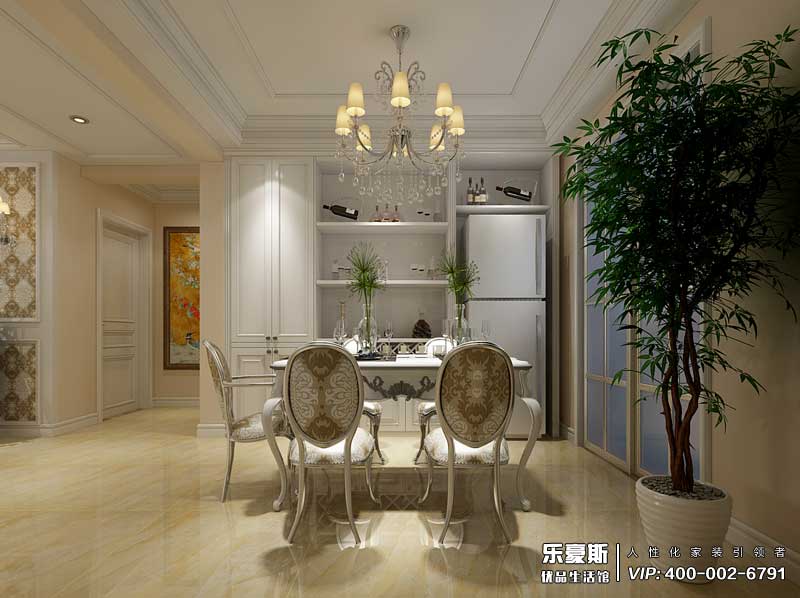 阿爾卡地亞榮盛城歐式風格裝修效果圖