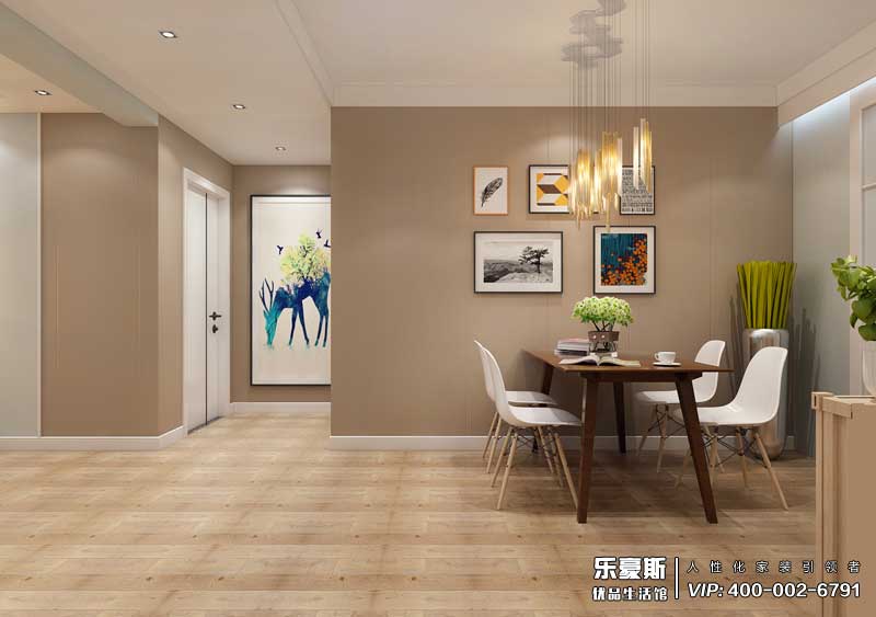 藍(lán)山國(guó)際北歐風(fēng)格裝修效果圖