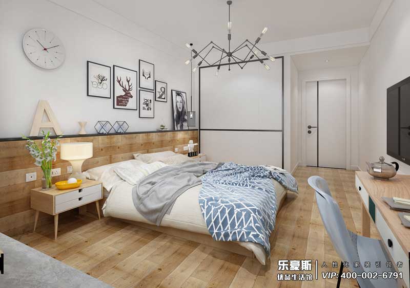 世紀(jì)公館北歐風(fēng)格裝修效果圖