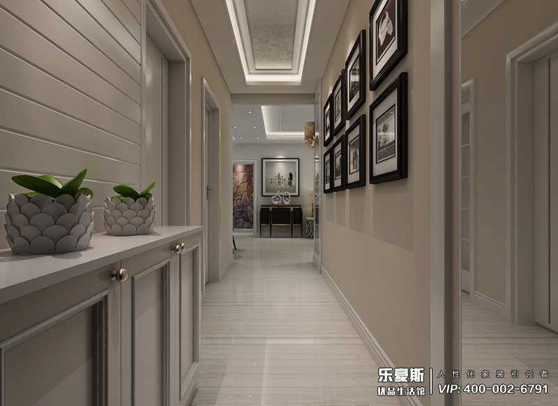 龍溪城現(xiàn)代簡約風格裝修效果圖