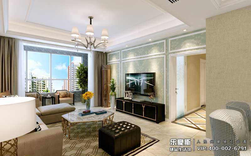 潤德天悅城現(xiàn)代簡約風(fēng)格裝修效果圖