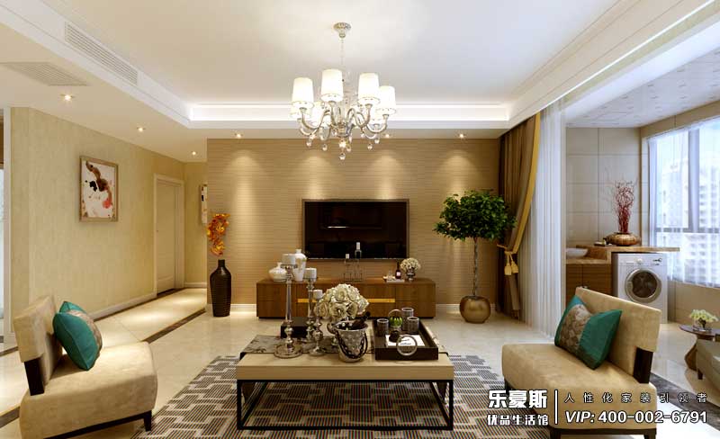 北城半島名邸現(xiàn)代風格裝修效果圖