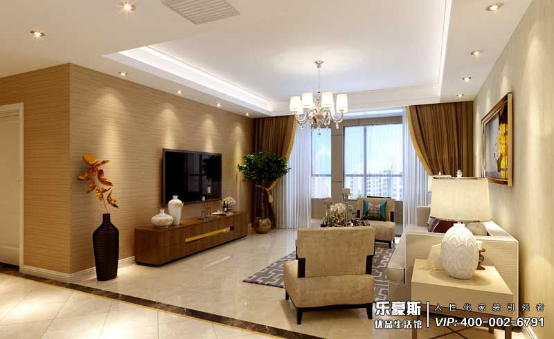 北城半島名邸現(xiàn)代風格裝修效果圖