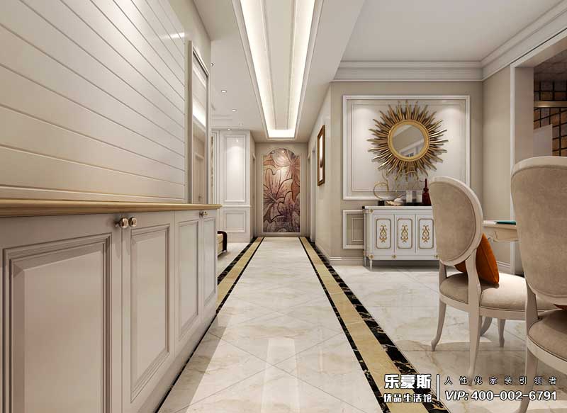 林蔭大院簡歐風(fēng)格裝修效果圖