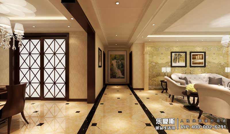 藍山國際三室兩廳裝修效果圖