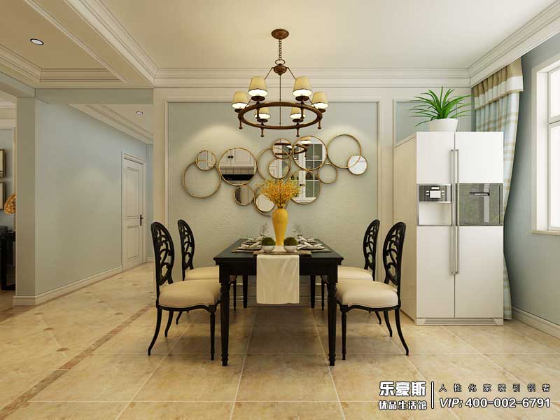 瀚唐三期美式風(fēng)格裝修效果圖