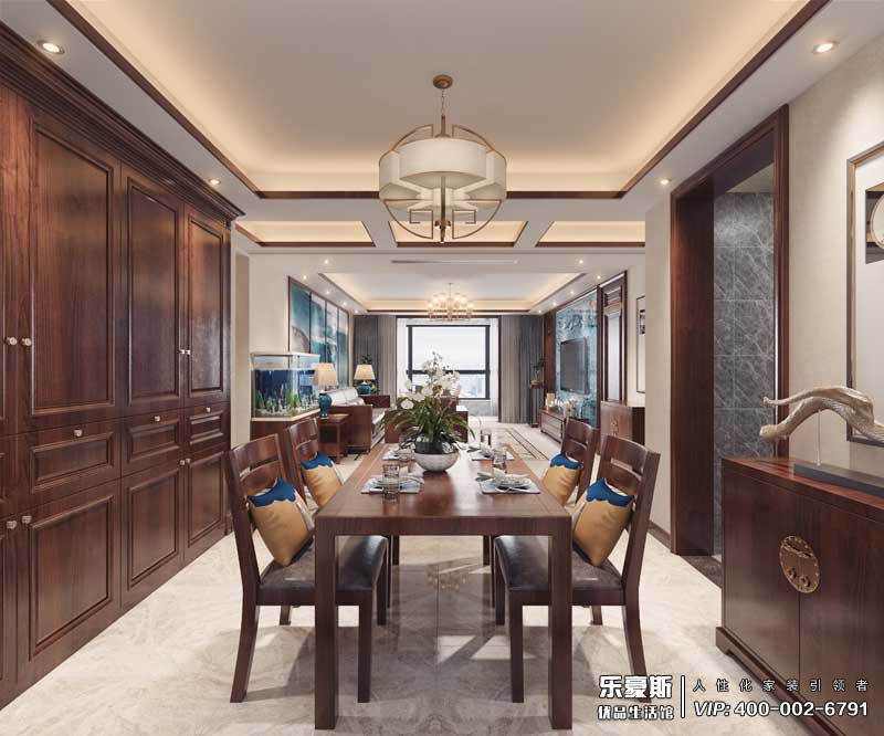 想象國(guó)際新中式風(fēng)格裝修效果圖