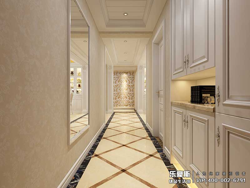 林蔭大院137平米簡(jiǎn)歐風(fēng)格裝修效果圖