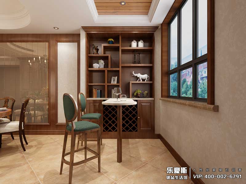 瀚唐三期美式風(fēng)格裝修效果圖