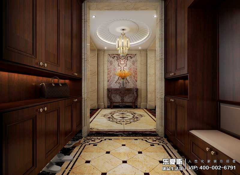 天山九峯175平米港式風格裝修效果圖