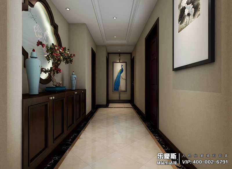 長宏錦園新中式風格裝修設計效果圖