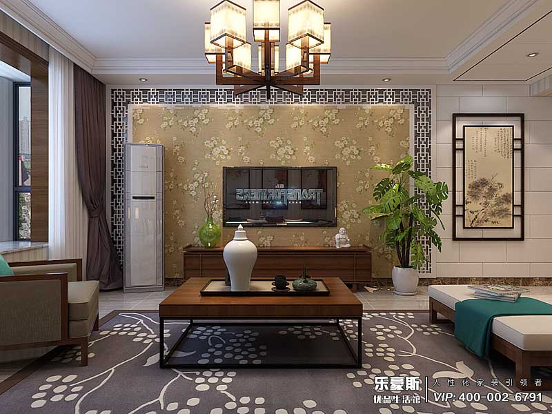 想象國際新中式風(fēng)格裝修效果圖