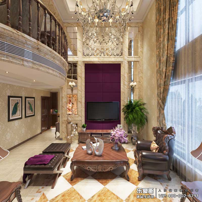 天山世界之門(mén)loft裝修效果圖