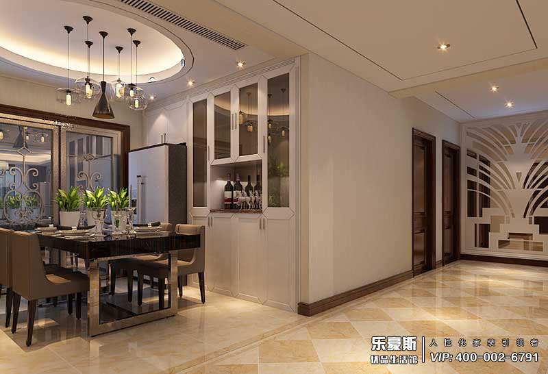 國仕山三室兩廳裝修效果圖