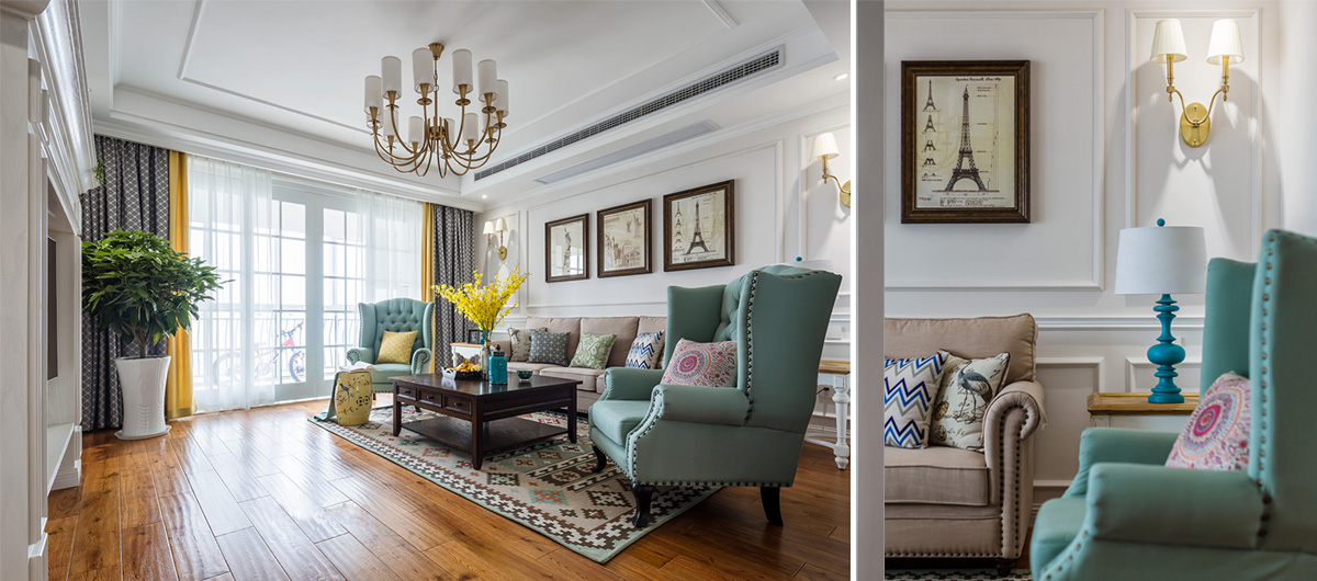 A5美式裝修實(shí)景