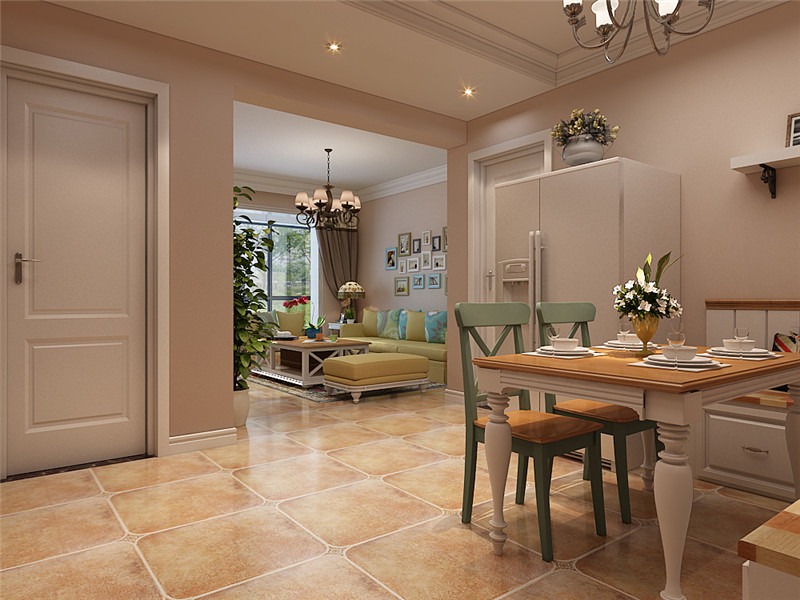 盛邦大都會(huì)/田園風(fēng)格/96㎡