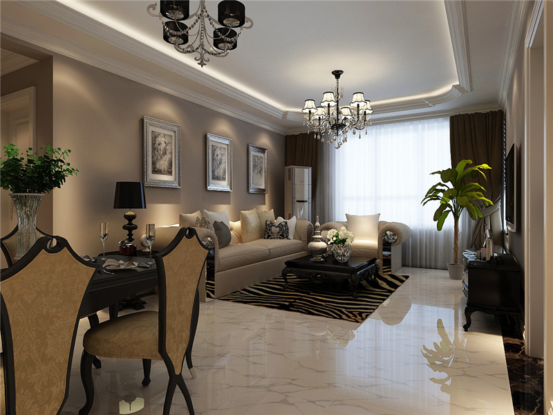 眾美小區(qū)/現(xiàn)代簡(jiǎn)約/95㎡/兩室兩廳