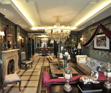 新源燕府186平米美式風格