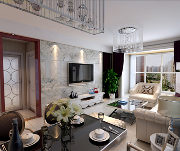 萬達(dá)92平米兩室兩廳簡(jiǎn)約風(fēng)格