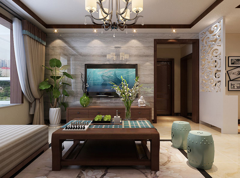 瀚唐136㎡四室兩廳簡中式