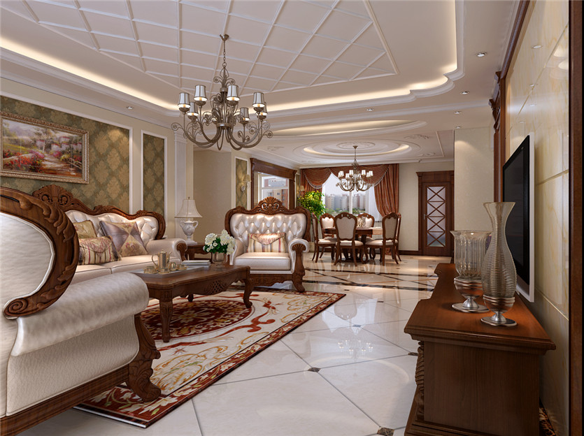 盛邦大都會(huì)/218平米/歐式風(fēng) 盛邦大都會(huì)/218平米/歐式風(fēng)