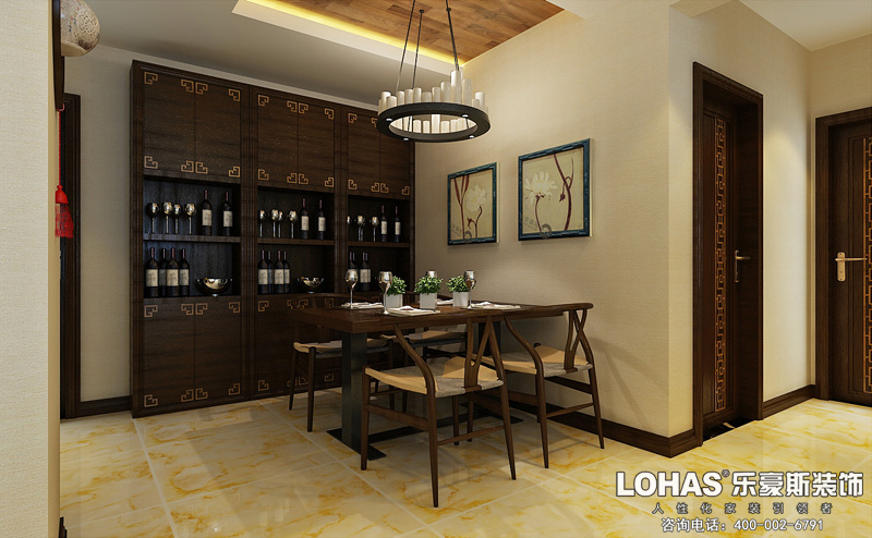 紅星國際130㎡中式