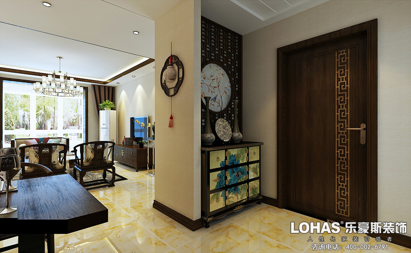 紅星國際130㎡中式