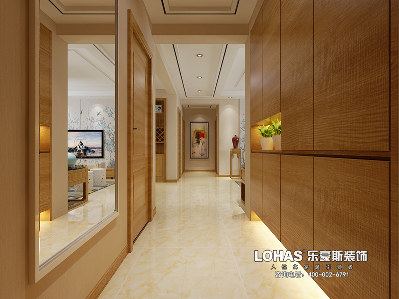 啟銳園三室兩廳135㎡新中式風(fēng)格