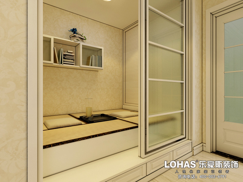 保利拉菲兩室兩廳89平后奢風格