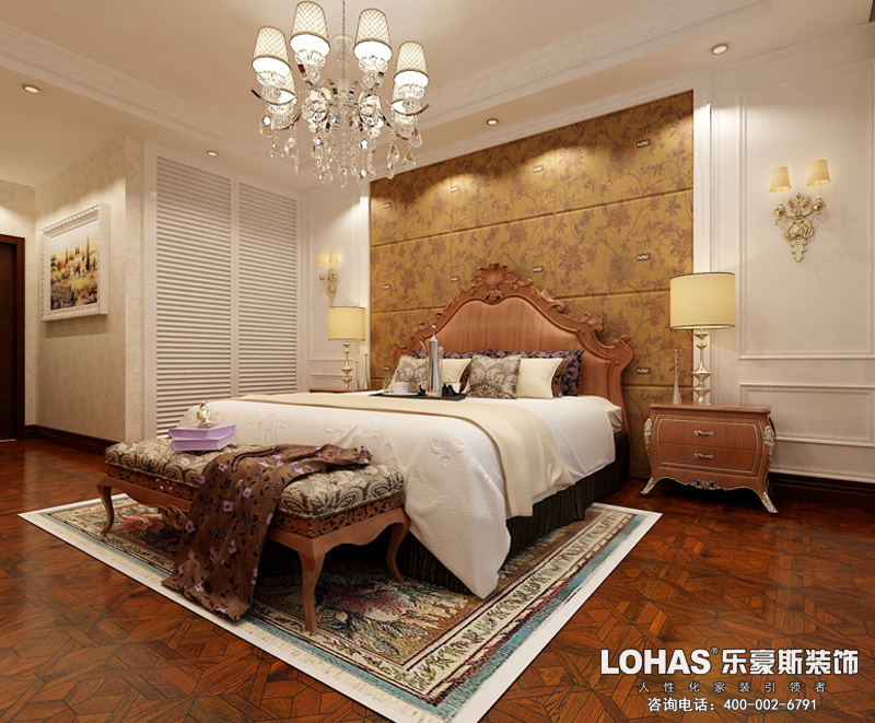 天下錦城四室兩廳200平新中式風(fēng)格