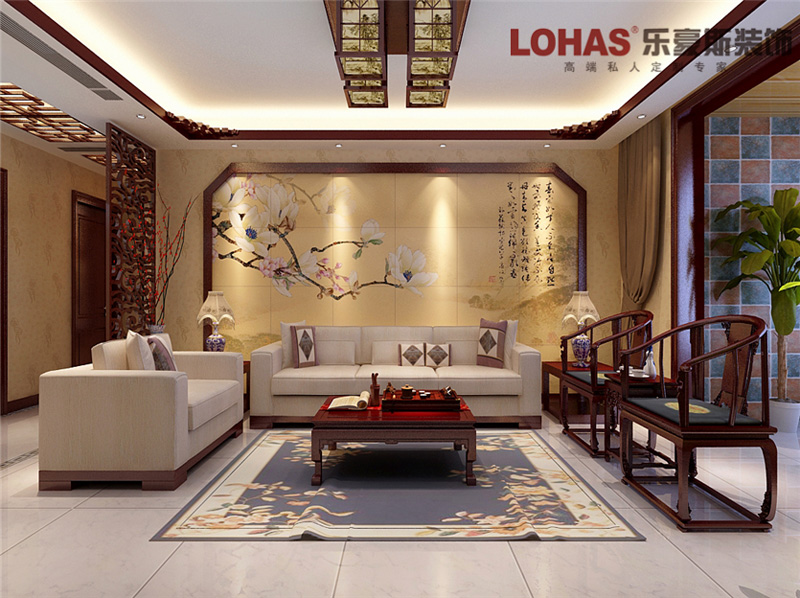 維多利亞新中式裝修效果圖