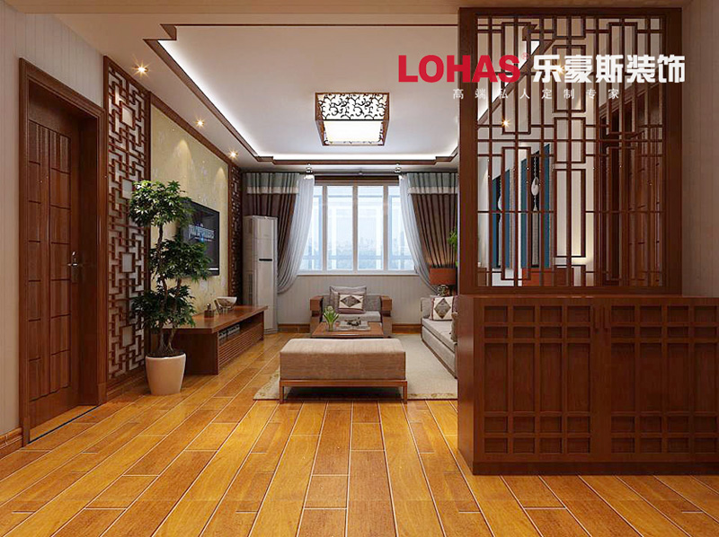 電業(yè)宿舍92平兩室兩廳簡中風(fēng)格裝修效果圖