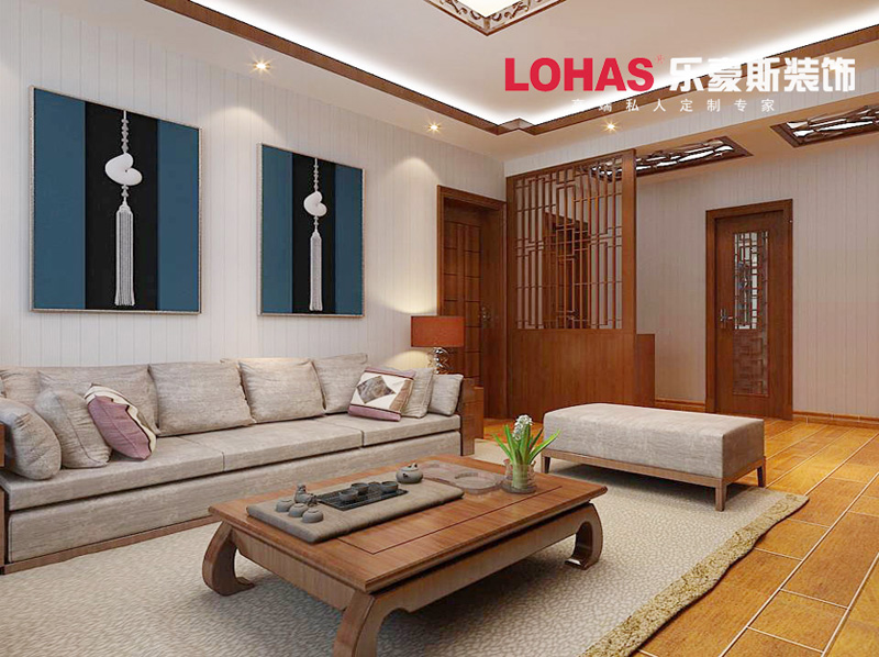 電業(yè)宿舍92平兩室兩廳簡中風(fēng)格裝修效果圖