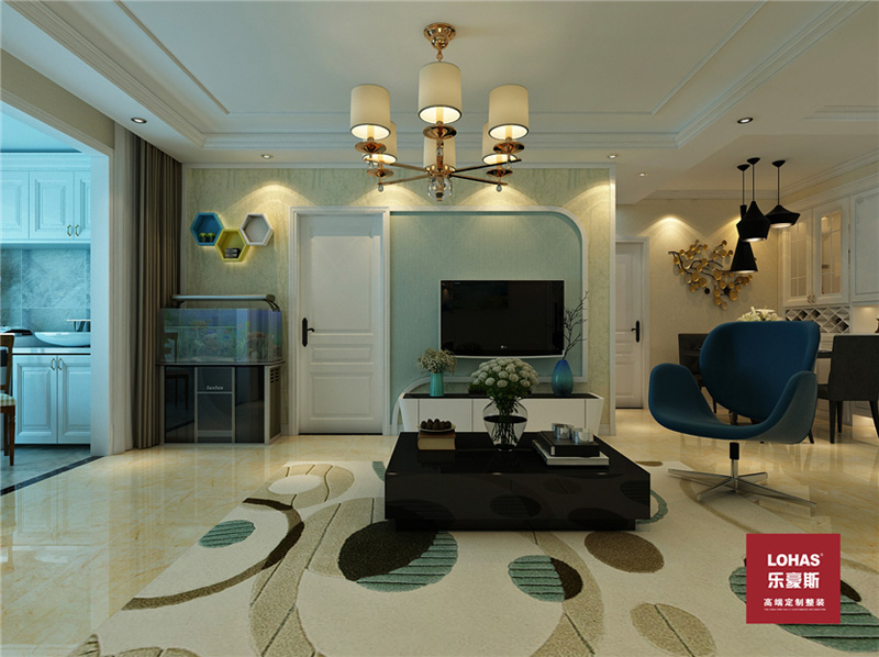 奧北公元/85㎡/現(xiàn)代簡約