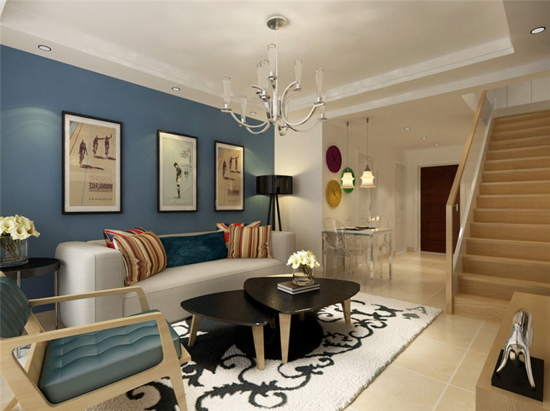 藍山印象108平現(xiàn)代簡約風格