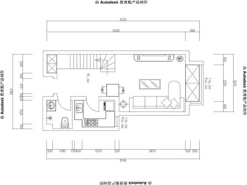 藍山印象108平現(xiàn)代簡約風格