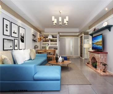 奧北公元/121㎡/北歐風(fēng)