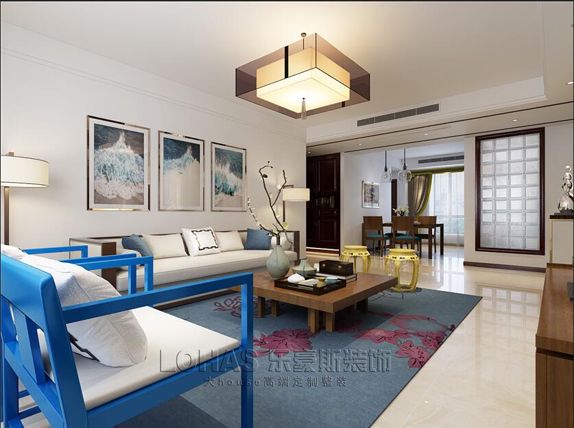 雍和慢城155平新中式