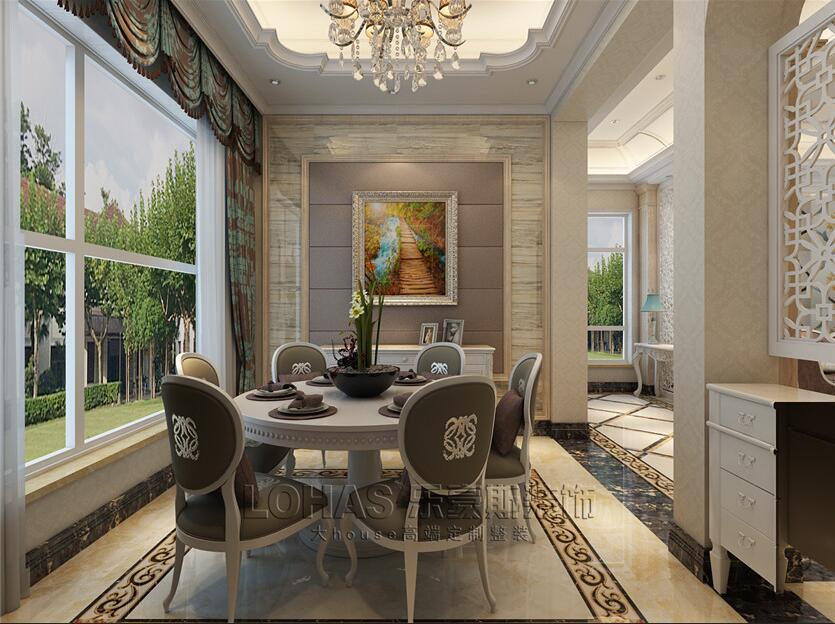 碧桂園250平別墅歐式風格